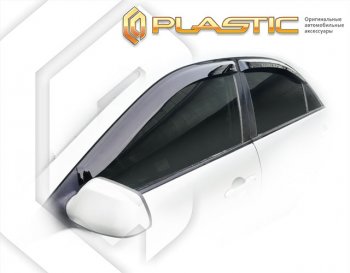 Ветровики дверей CA-Plastic Mazda (Мазда) 6  GG (2002-2005) GG седан дорестайлинг