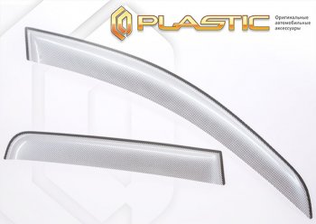 Дефлектора окон CA-Plastic Toyota (Тойота) Yaris (Ярис)  XP90 (2005-2010) XP90 дорестайлинг, хэтчбэк 5 дв., рестайлинг, хэтчбэк 5 дв.