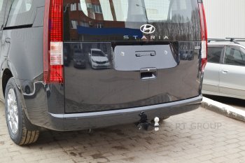 22 449 р. Фаркоп (съемный квадрат) Petroil Tuning  Hyundai Staria  US4 (2021-2022)  с доставкой в г. Таганрог. Увеличить фотографию 6