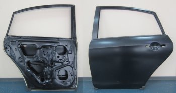 Левая дверь задняя BodyParts Nissan (Нисан) Almera (Альмера)  G15 (2012-2019) G15 седан