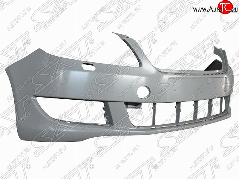 2 999 р. Передний бампер Стандарт Skoda Fabia Mk2 хэтчбэк рестайлинг (2010-2014) (Неокрашенный)  с доставкой в г. Таганрог