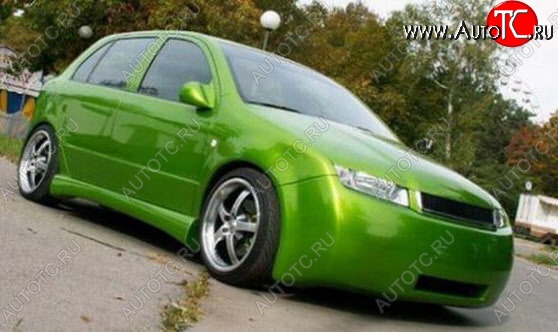 25 699 р. Передний бампер F1 Skoda Fabia Mk1 седан рестайлинг (2004-2008)  с доставкой в г. Таганрог