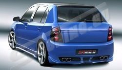 Задний бампер ST Skoda Fabia Mk1 седан рестайлинг (2004-2008)