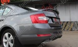 5 849 р. Спойлер RS  Skoda Octavia  A7 (2012-2020) дорестайлинг лифтбэк, рестайлинг лифтбэк (Неокрашенный)  с доставкой в г. Таганрог. Увеличить фотографию 7