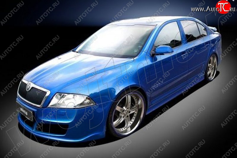 28 999 р. Передний бампер R1 Skoda Octavia A5 дорестайлинг универсал (2004-2008)  с доставкой в г. Таганрог