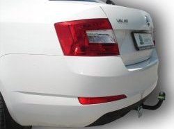 Фаркоп Лидер Плюс. Skoda Octavia A7 дорестайлинг лифтбэк (2012-2017)