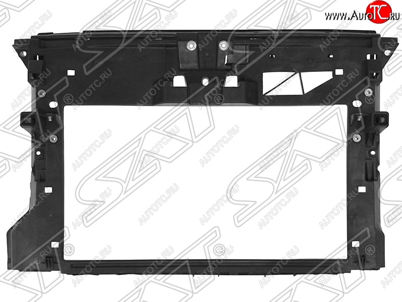 4 549 р. Рамка радиатора (телевизор) SAT Skoda Rapid NH3 дорестайлинг лифтбэк (2012-2017) (Неокрашенная)  с доставкой в г. Таганрог