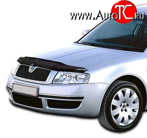 2 879 р. Дефлектор капота NovLine Skoda Superb B6 (3T) лифтбэк дорестайлинг (2008-2013)  с доставкой в г. Таганрог