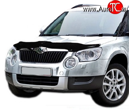 2 199 р. Дефлектор капота NovLine Skoda Yeti (2009-2013)  с доставкой в г. Таганрог