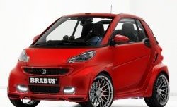 23 049 р. Накладки на колёсные арки Brabus Ultimate Smart Fortwo С453 2 хэтчбэк 3 дв. (2007-2014) (Неокрашенные)  с доставкой в г. Таганрог. Увеличить фотографию 2