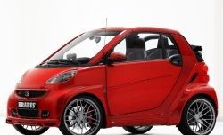 23 049 р. Накладки на колёсные арки Brabus Ultimate Smart Fortwo С453 2 хэтчбэк 3 дв. (2007-2014) (Неокрашенные)  с доставкой в г. Таганрог. Увеличить фотографию 3