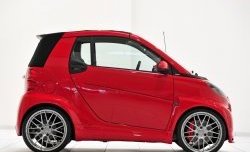 23 049 р. Накладки на колёсные арки Brabus Ultimate Smart Fortwo С453 2 хэтчбэк 3 дв. (2007-2014) (Неокрашенные)  с доставкой в г. Таганрог. Увеличить фотографию 8