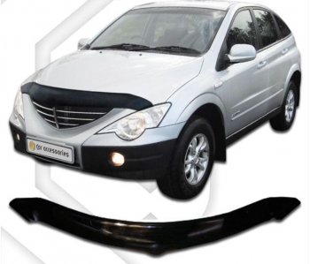 Дефлектор капота CA-Plastiс SSANGYONG (Ссан) Actyon (Актион)  1 (2006-2010) 1