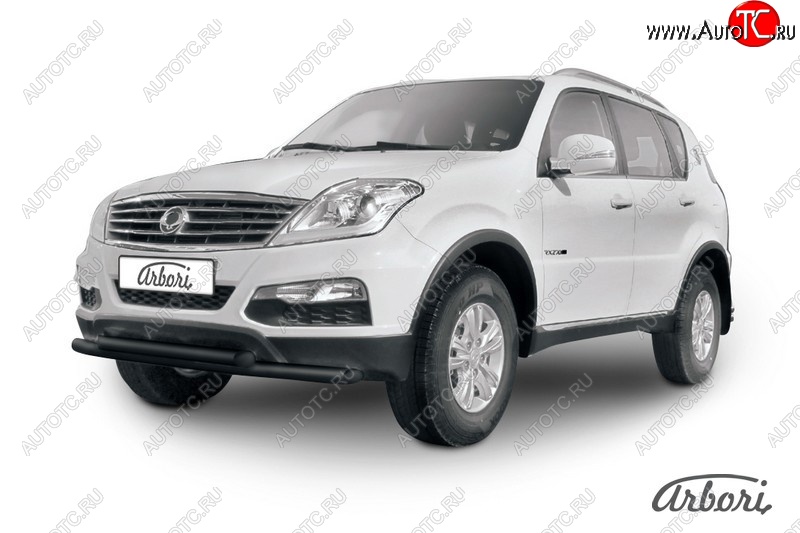 7 469 р. Обвес переднего бампера Arbori SSANGYONG Rexton Y290 (2012-2017)  с доставкой в г. Таганрог