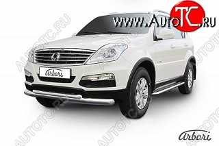 14 219 р. Обвес переднего бампера Arbori SSANGYONG Rexton Y290 (2012-2017)  с доставкой в г. Таганрог