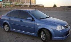 5 949 р. Накладка Street Edition на передний бампер Chevrolet Lacetti седан (2002-2013) (Неокрашенная)  с доставкой в г. Таганрог. Увеличить фотографию 2