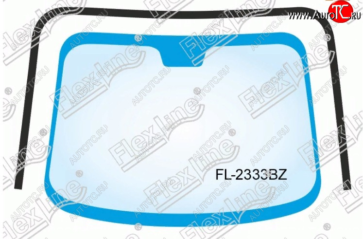 3 399 р. Молдинг лобового стекла FlexLine  Subaru Forester  SG (2002-2008) дорестайлинг, рестайлинг  с доставкой в г. Таганрог