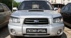 1 099 р. Реснички фар RA Subaru Forester SG дорестайлинг (2002-2005) (Неокрашенные)  с доставкой в г. Таганрог. Увеличить фотографию 3