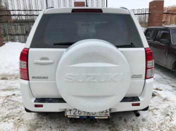 6 949 р. Пластиковый колпак запасного колеса SUZUKI (верхняя часть, 225/70/16) Suzuki Grand Vitara JT 5 дверей дорестайлинг (2005-2008) (неокрашенный)  с доставкой в г. Таганрог. Увеличить фотографию 11