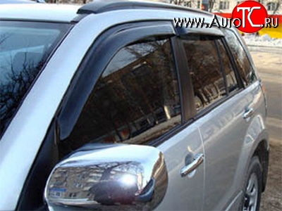 2 969 р. Дефлекторы окон (ветровики) Novline 4 шт Suzuki Grand Vitara JT 5 дверей дорестайлинг (2005-2008)  с доставкой в г. Таганрог