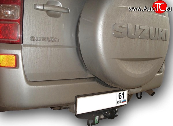 8 999 р. Фаркоп Лидер Плюс (до 2000 кг) Suzuki Grand Vitara JT 5 дверей дорестайлинг (2005-2008) (Без электропакета)  с доставкой в г. Таганрог