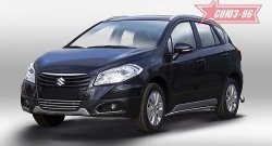 Декоративный элемент воздухозаборника Souz-96 (d10) Suzuki SX4 JYB, JYA хэтчбэк дорестайлинг (2013-2016)