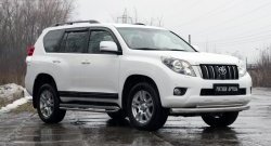 4 699 р. Молдинги RA Toyota Land Cruiser Prado J150 1-ый рестайлинг (2013-2017) (Поверхность глянец (под окраску), Неокрашенные)  с доставкой в г. Таганрог. Увеличить фотографию 4