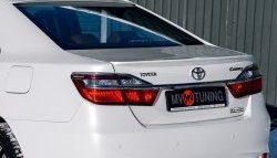 4 649 р. Козырёк на заднее стекло Tuning-Sport  Toyota Camry ( XV50,  XV55) (2011-2018) дорестайлинг, 1-ый рестайлинг, 2-ой рестайлинг (Неокрашенный)  с доставкой в г. Таганрог. Увеличить фотографию 5