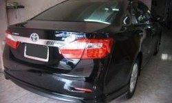 Накладка на задний бампер CT Toyota Camry XV50 дорестайлинг (2011-2014)