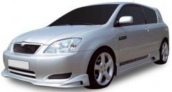 Накладка на передний бампер CT Toyota Corolla E120 универсал дорестайлинг (2000-2004)