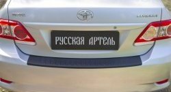 1 469 р. Защитная накладка на задний бампер RA  Toyota Corolla  E150 (2006-2010) седан дорестайлинг  с доставкой в г. Таганрог. Увеличить фотографию 4