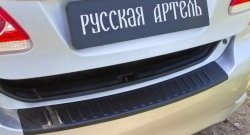 1 469 р. Защитная накладка на задний бампер RA  Toyota Corolla  E150 (2006-2010) седан дорестайлинг  с доставкой в г. Таганрог. Увеличить фотографию 5