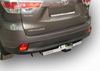 11 249 р. Фаркоп Лидер Плюс (съемный шар тип F, с нержавеющей пластиной)  Toyota Highlander  XU50 (2013-2020) дорестайлинг, рестайлинг (Без электропакета)  с доставкой в г. Таганрог. Увеличить фотографию 1