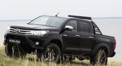 24 999 р. Расширитель арки RA (вылет 50 мм, комплект)  Toyota Hilux  AN120 (2016-2020) дорестайлинг (Поверхность шагрень)  с доставкой в г. Таганрог. Увеличить фотографию 7