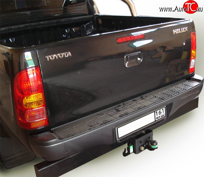 10 999 р. Фаркоп (double cab с усилителем бампера) NovLine Toyota Hilux AN10,AN20 дорестайлинг (2004-2008)  с доставкой в г. Таганрог