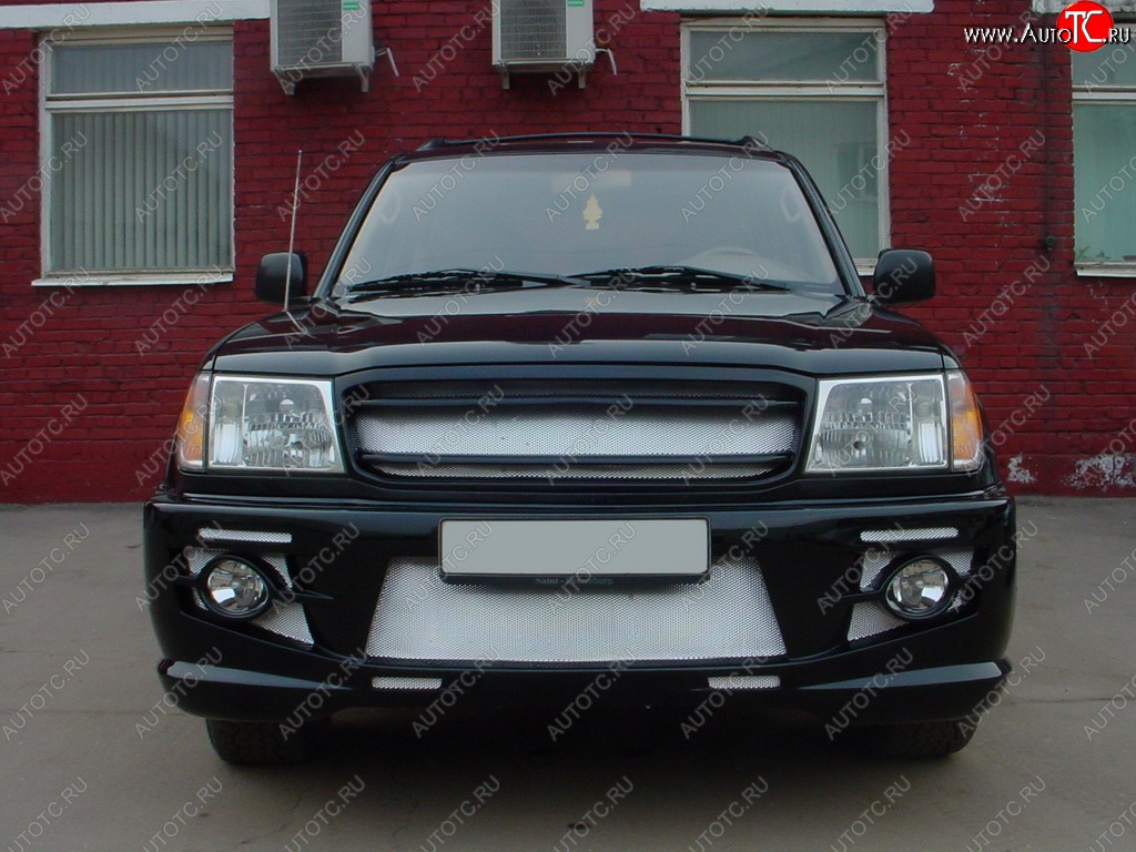 13 449 р. Передний бампер HUNTER Toyota Land Cruiser 100 дорестайлинг (1998-2002) (Неокрашенный)  с доставкой в г. Таганрог