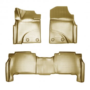 Коврики салона Norplast Unidec Toyota (Тойота) Land Cruiser (Лэнд)  200 (2012-2021) 200 1-ый рестайлинг, 2-ой рестайлинг