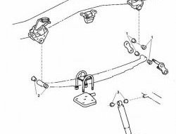 729 р. Полиуретановая втулка рессоры задней подвески Точка Опоры  Toyota Land Cruiser ( J70,  76) (1984-2004) 5 дв. дорестайлинг, 5 дв. 1-ый рестайлинг, 5 дв. 2-ой рестайлинг  с доставкой в г. Таганрог. Увеличить фотографию 2