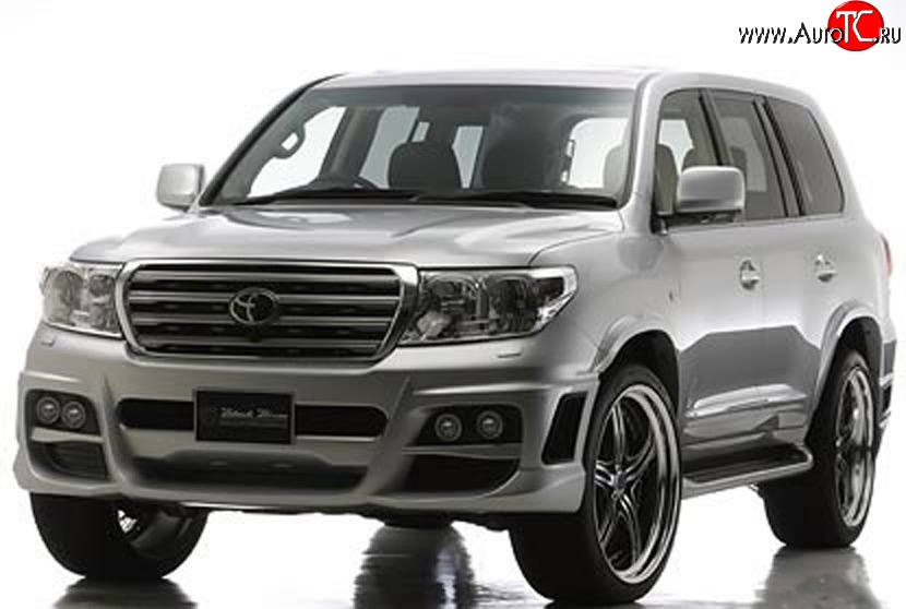 27 649 р. Передний бампер Wald Black Bison Toyota Land Cruiser 200 дорестайлинг (2007-2012) (Неокрашенный)  с доставкой в г. Таганрог