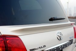 6 649 р. Лип спойлер WALD Toyota Land Cruiser 200 дорестайлинг (2007-2012) (Неокрашенный)  с доставкой в г. Таганрог. Увеличить фотографию 2