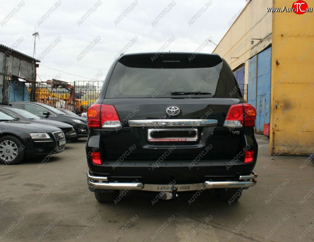 9 269 р. Фаркоп Souz-96 Premium Toyota Land Cruiser 200 дорестайлинг (2007-2012)  с доставкой в г. Таганрог