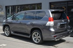 14 099 р. Пластиковые пороги Mz SPEED Toyota Land Cruiser Prado J150 дорестайлинг (2009-2013)  с доставкой в г. Таганрог. Увеличить фотографию 3