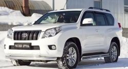 789 р. Зимняя заглушка решетки переднего бампера РА  Toyota Land Cruiser Prado  J150 (2009-2013) дорестайлинг  с доставкой в г. Таганрог. Увеличить фотографию 3