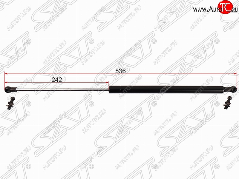 999 р. Газовый упор капота SAT  Toyota Mark 2  X110 (2000-2002) седан дорестайлинг  с доставкой в г. Таганрог