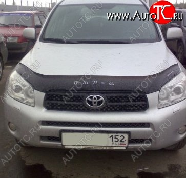 999 р. Дефлектор капота Russtal Toyota RAV4 XA305 5 дв. дорестайлинг (2005-2009)  с доставкой в г. Таганрог