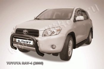 Кенгурятник d76 низкий Toyota (Тойота) RAV4 (рав)  XA305 (2005-2009) XA305 5 дв. дорестайлинг