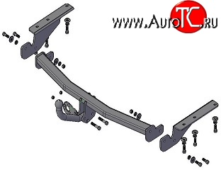 3 499 р. Фаркоп Russtal Toyota RAV4 XA305 5 дв. дорестайлинг (2005-2009)  с доставкой в г. Таганрог