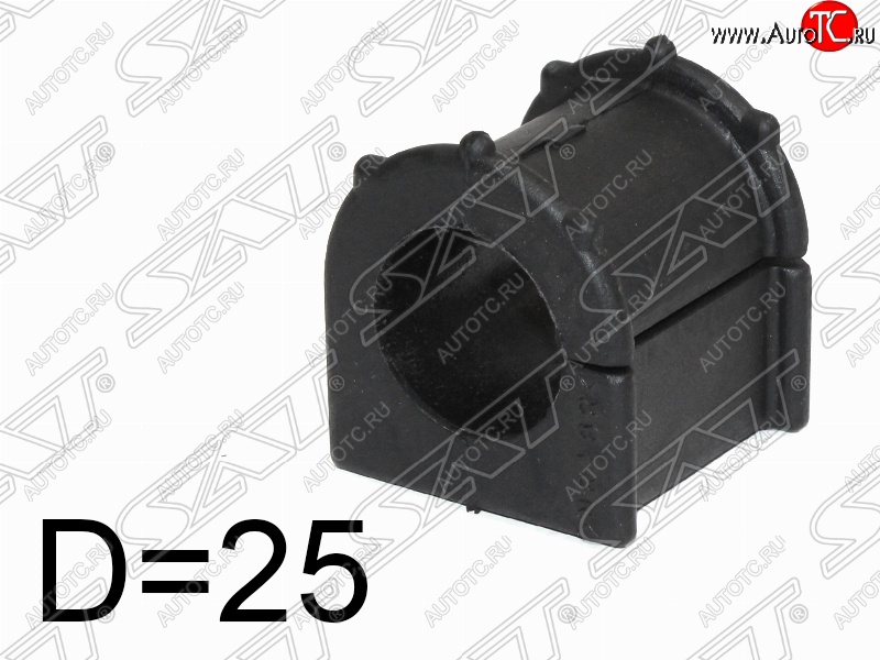 93 р. Резиновая втулка переднего стабилизатора (D=25) SAT  Toyota RAV4  XA10 (1994-1997) 3 дв. дорестайлинг, 5 дв. дорестайлинг  с доставкой в г. Таганрог