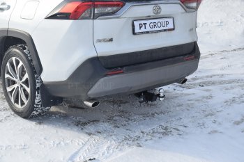 14 999 р. Фаркоп Petroil Tuning (съемный квадрат) Toyota RAV4 XA50 5 дв. дорестайлинг (2018-2024)  с доставкой в г. Таганрог. Увеличить фотографию 4