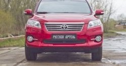 1 349 р. Защитная сетка решетки переднего бампера РА  Toyota RAV4  XA30 (2010-2013) 5 дв. 2-ой рестайлинг  с доставкой в г. Таганрог. Увеличить фотографию 3